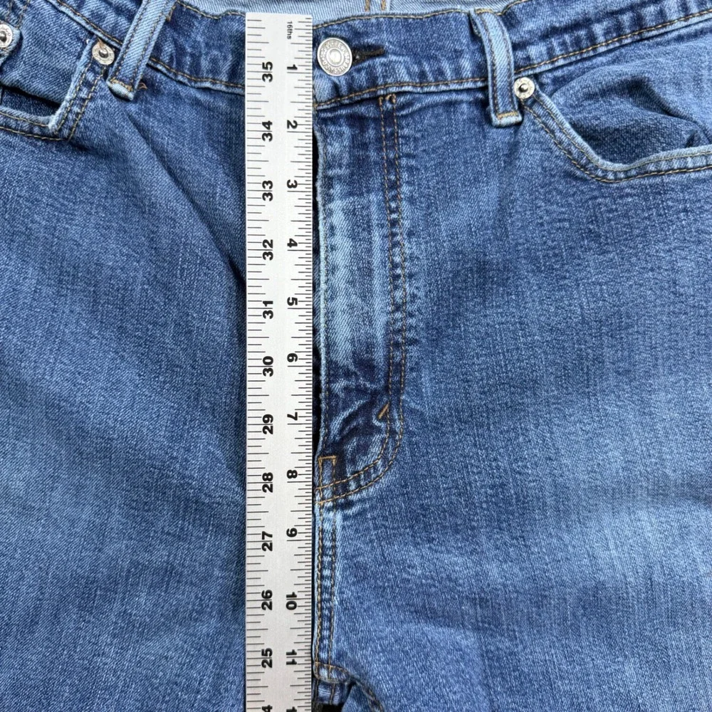 Levis 505 Regular Fit Mens Blue Straight Leg Denim Jeans 38x30 Medium Wash